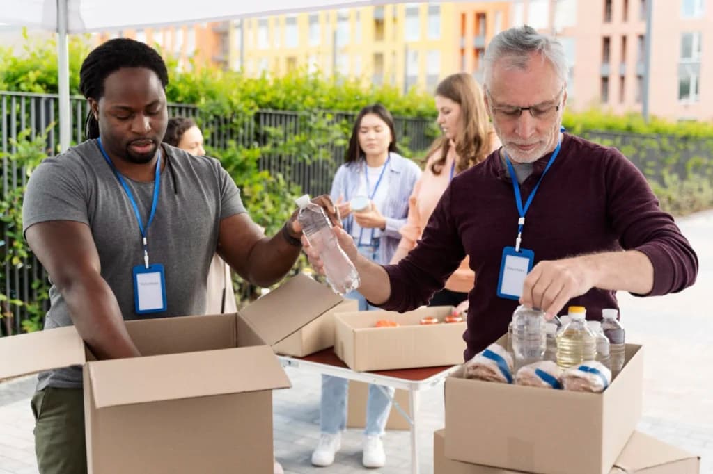 volunteers